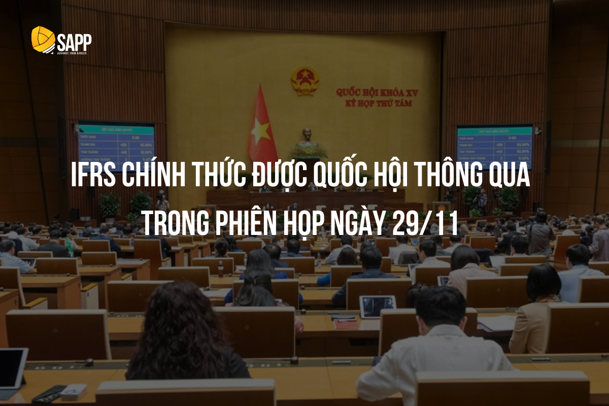 Quốc Hội chính thức thông qua IFRS