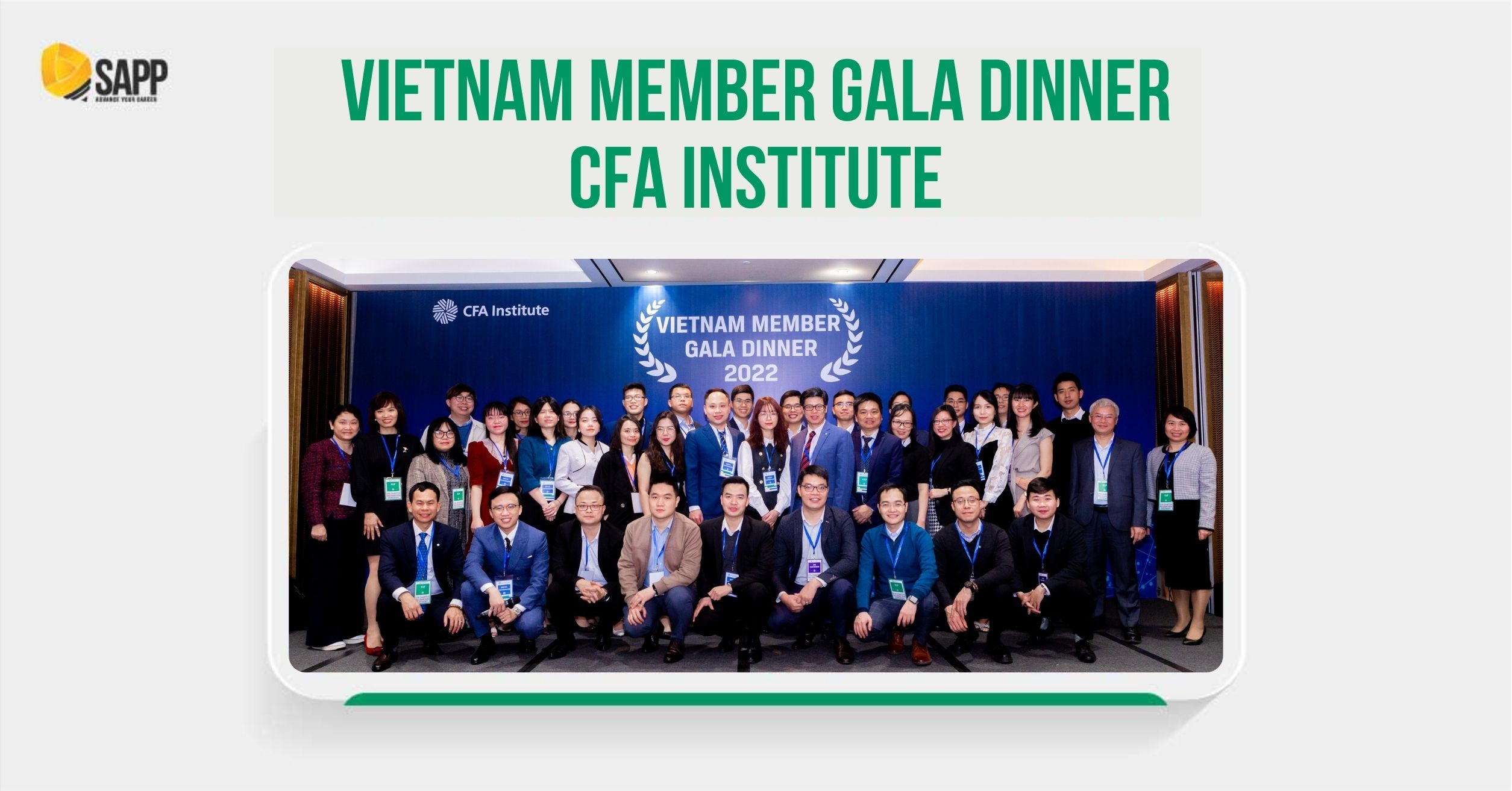 Sự kiện Gala Dinner thường niên của CFA Community Việt Nam 