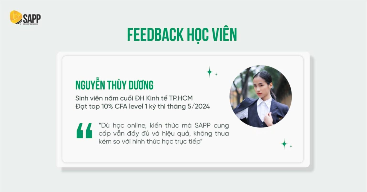 Feedback học viên tại SAPP 