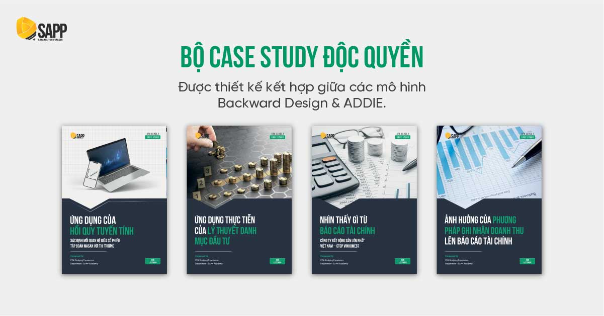 Bộ Case Study độc quyền tại SAPP Academy 