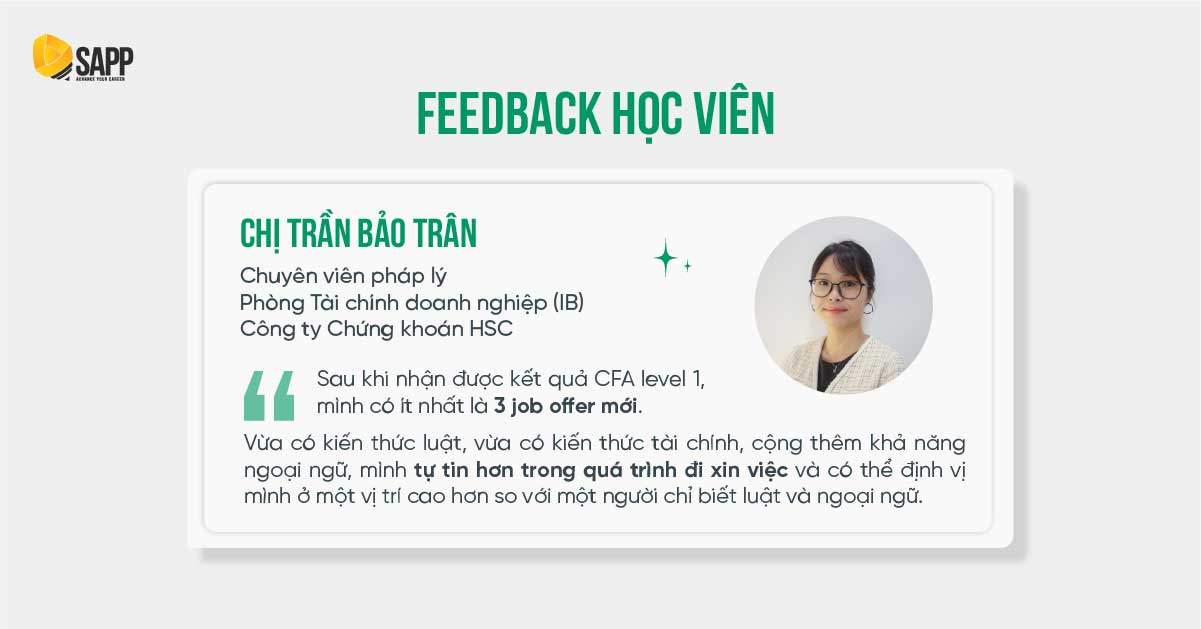 Feedback học viên tại SAPP