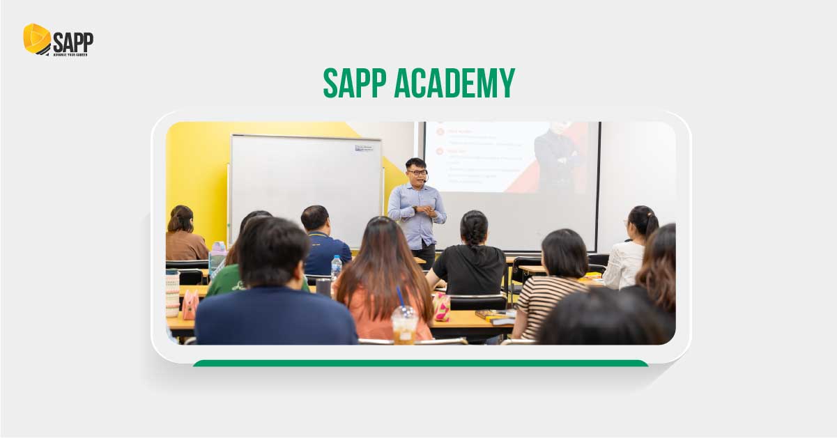 Hình ảnh một lớp học tại SAPP Academy 