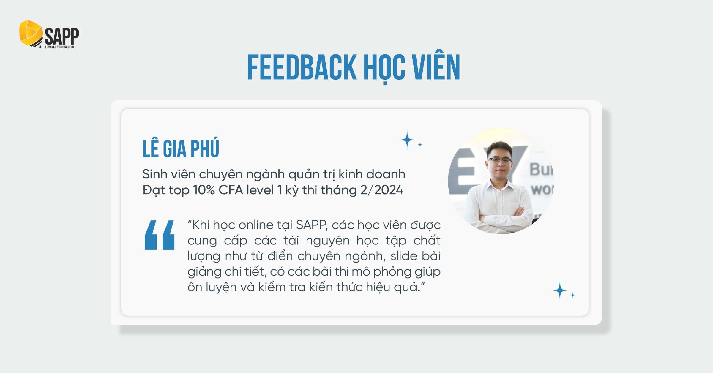 Feedback học viên từ SAPP (2)