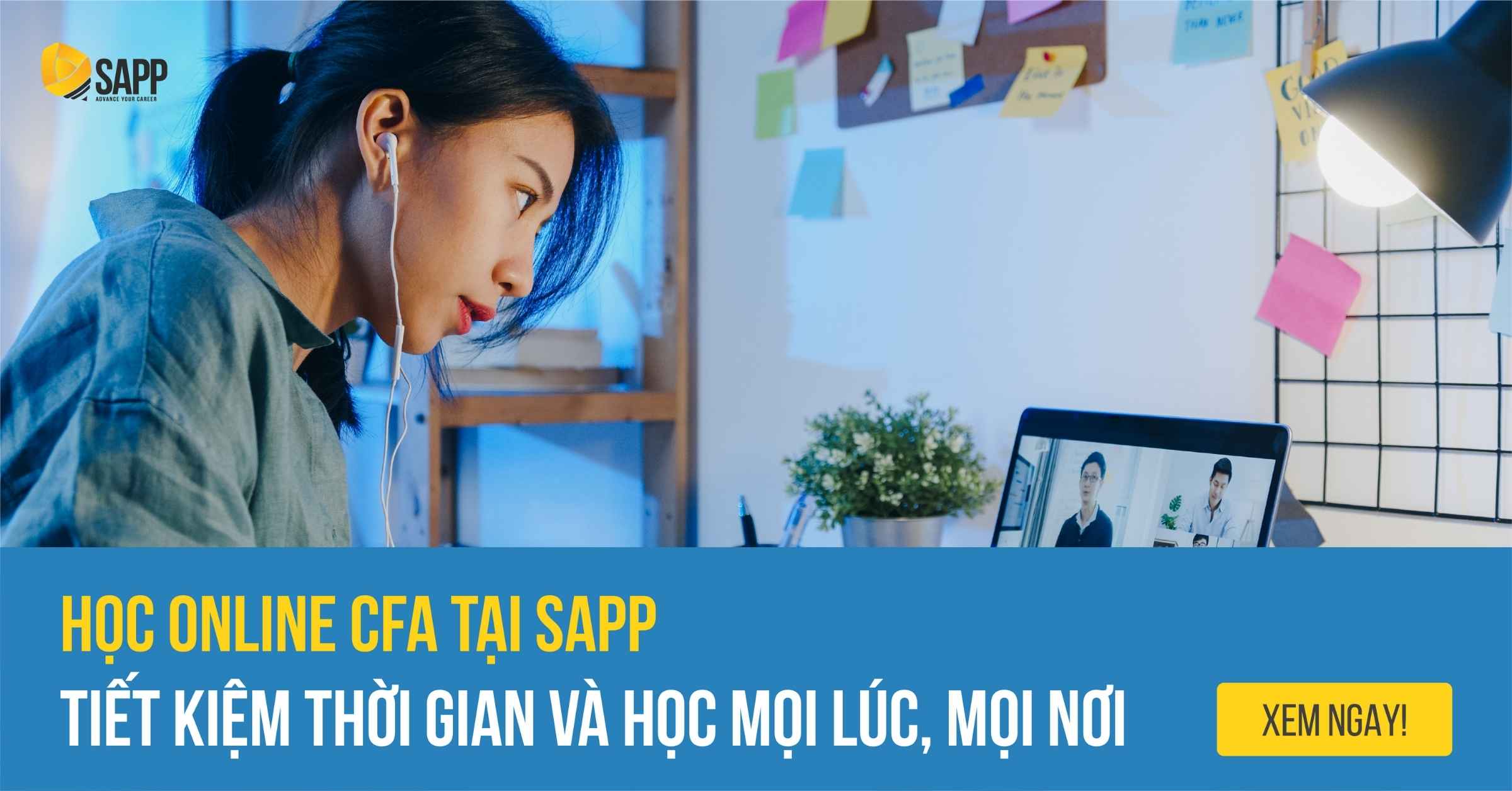 Học CFA Online mọi lúc mọi nơi với hệ thống LMS từ SAPP 