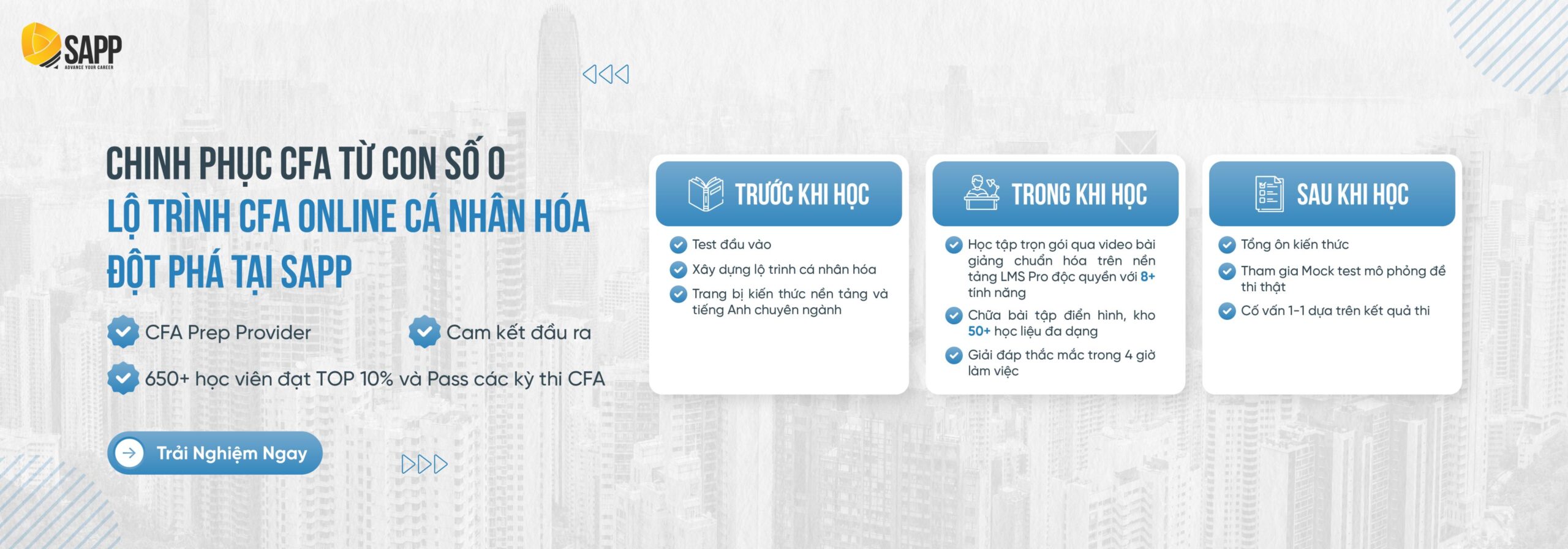 học viên CFA Online Top 10%