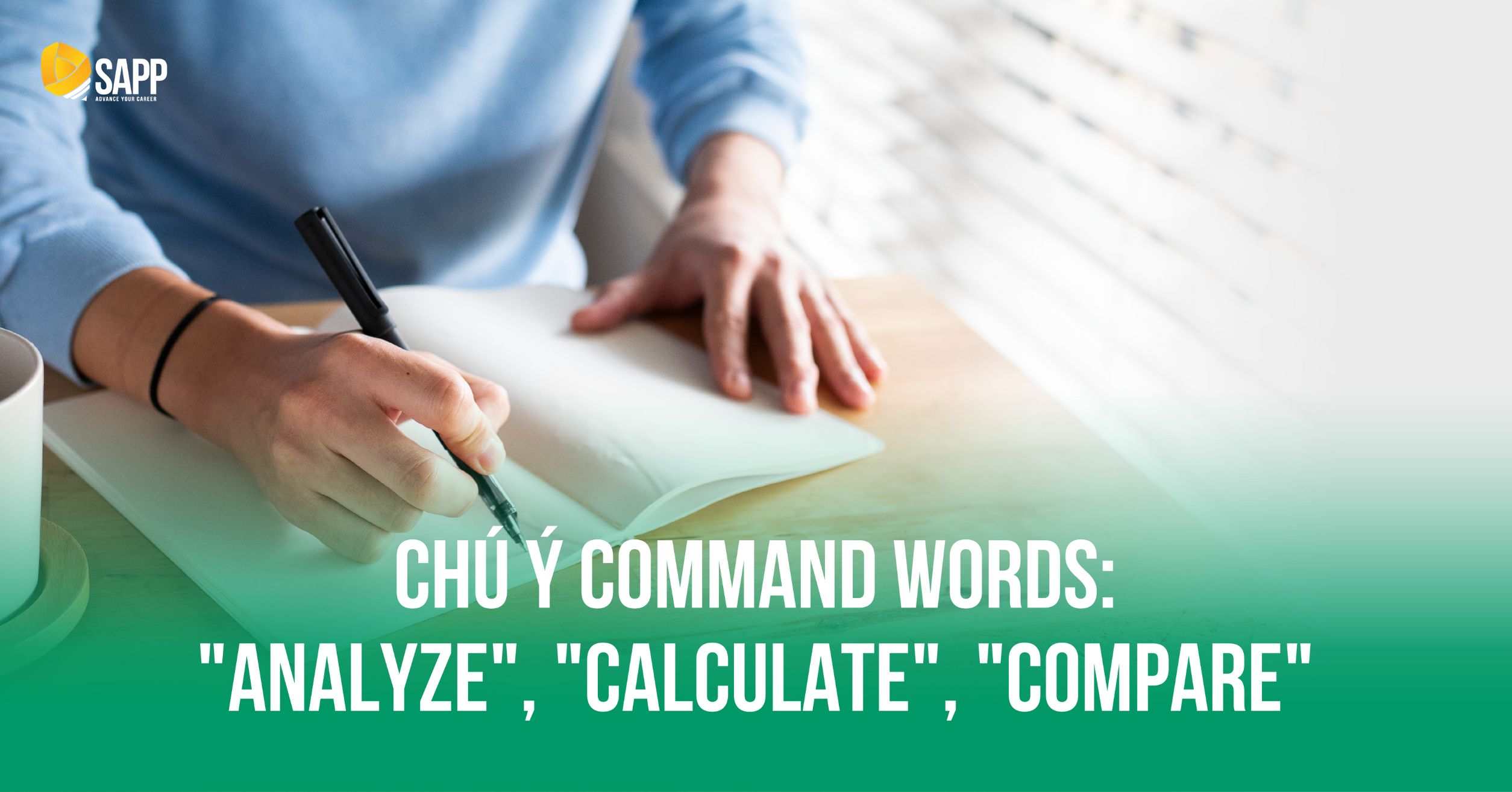 Command words CFA Level 3 