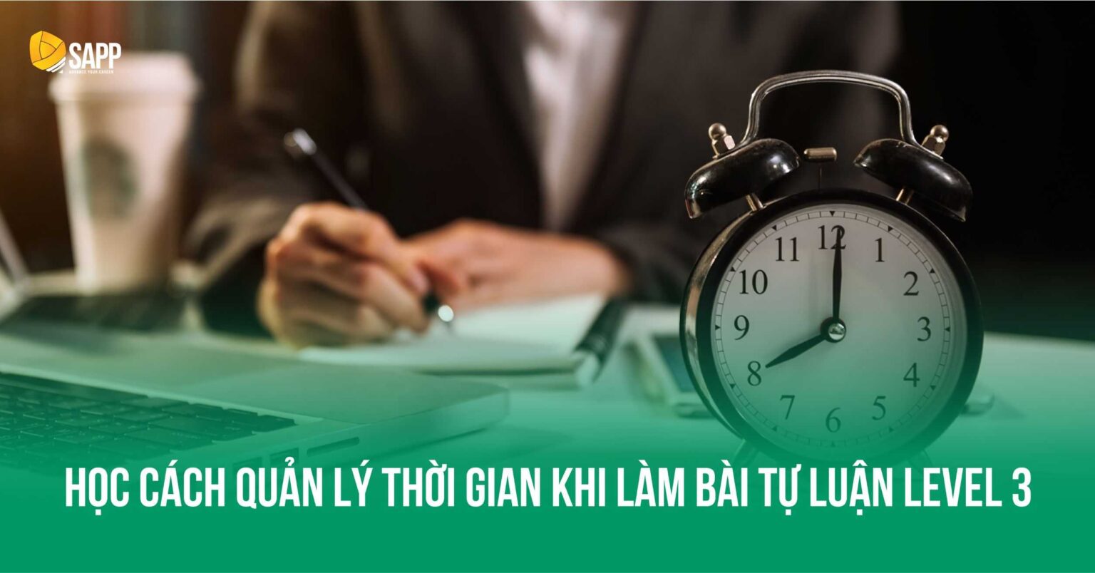 Học cách quản lý thời gian khi học CFA Level 3