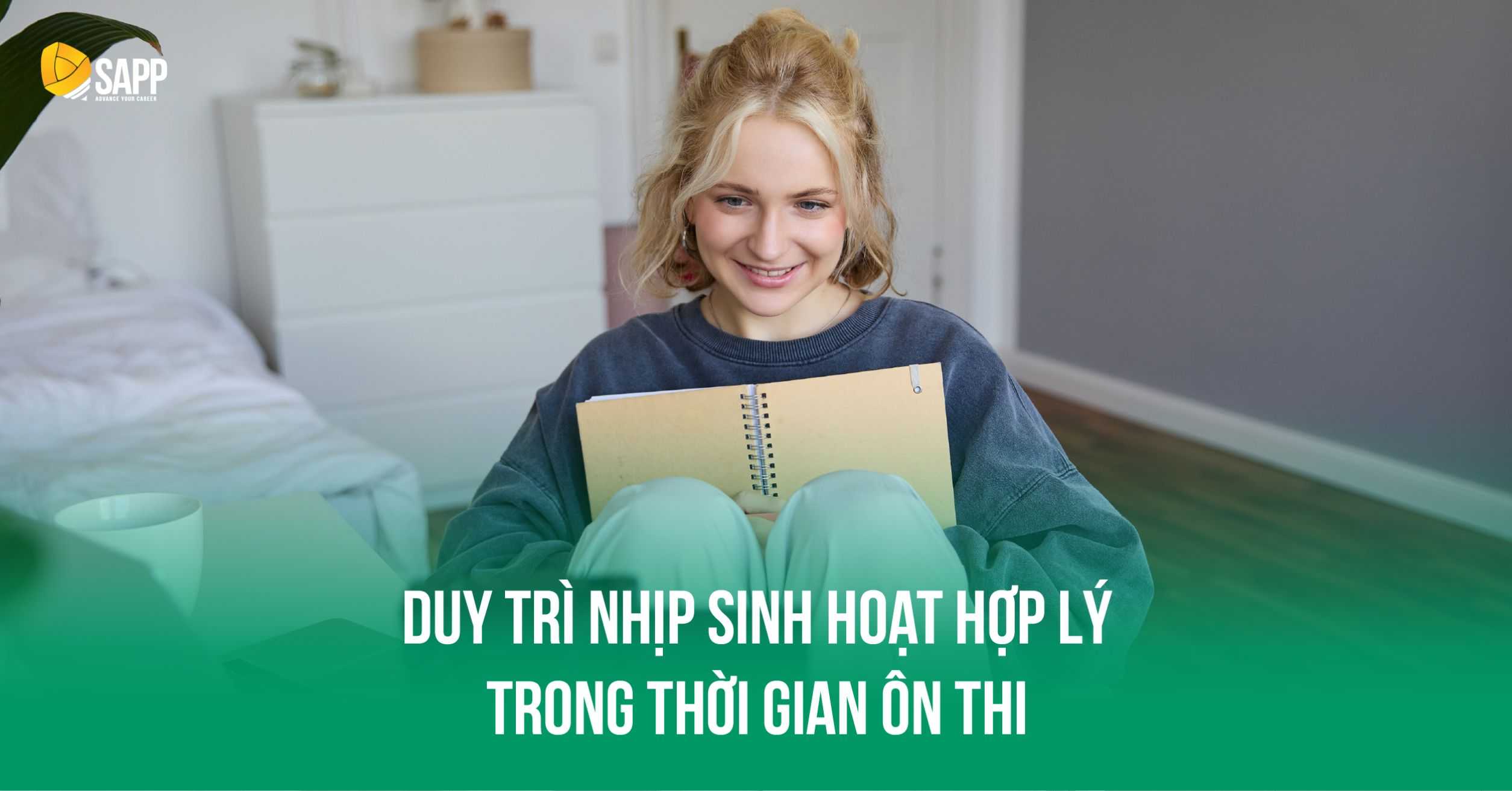 Duy trì sinh hoạt hợp lý trong thời gian ôn thi 