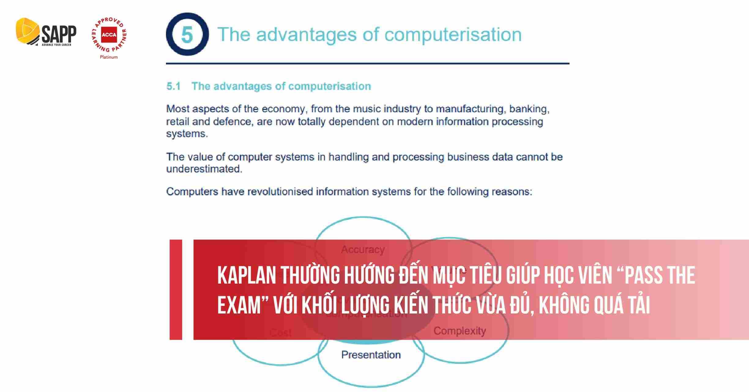 Giáo trình ACCA Kaplan dành cho học viên ôn thi cấp tốc 