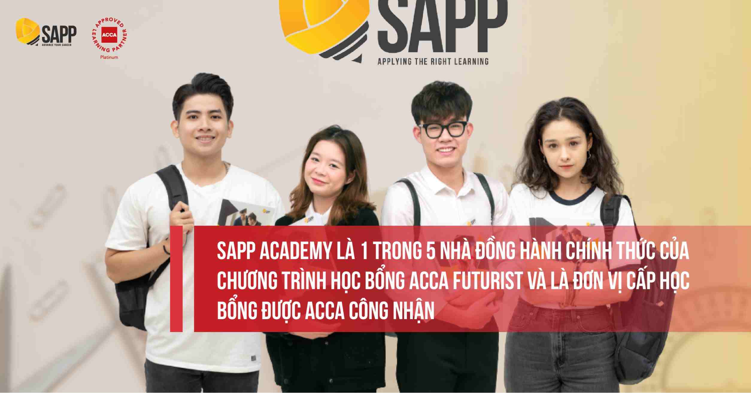 SAPP Academy đồng hành cùng học viên ACCA trong chương trình học bổng ACCA Futurist 
