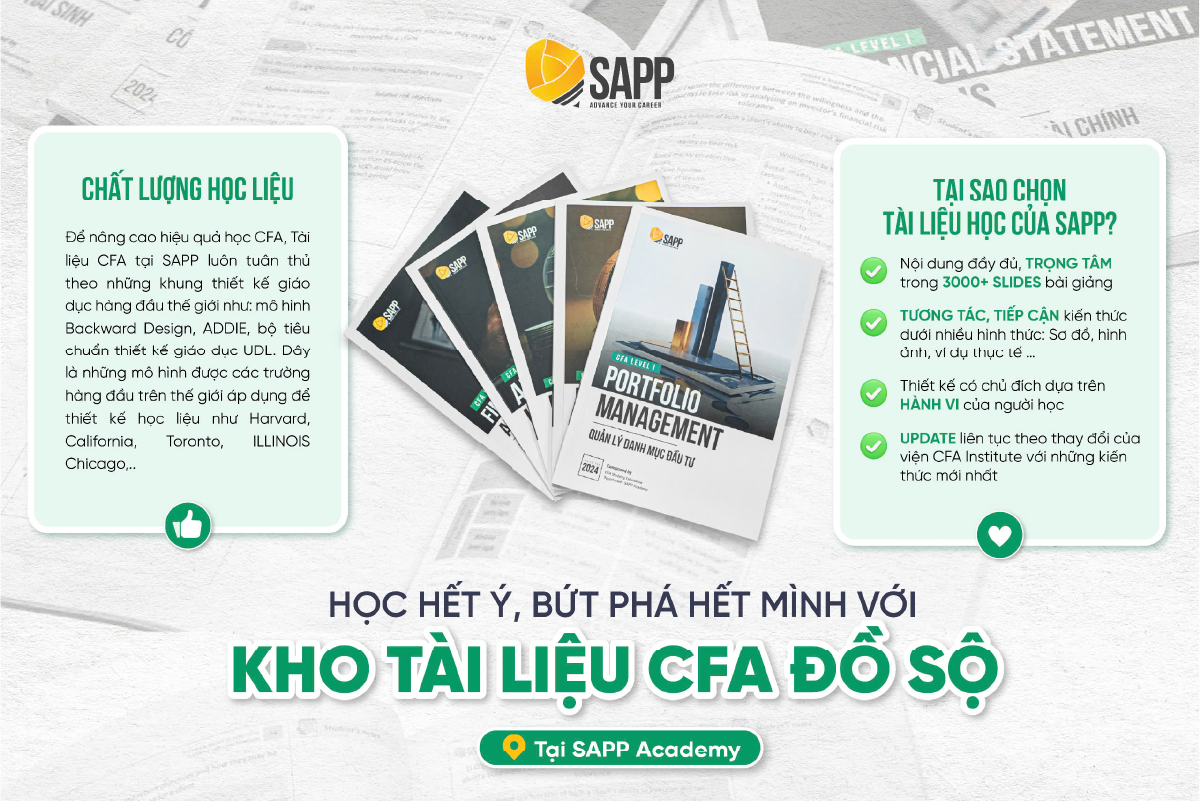 khóa học CFA tại SAPP Academy