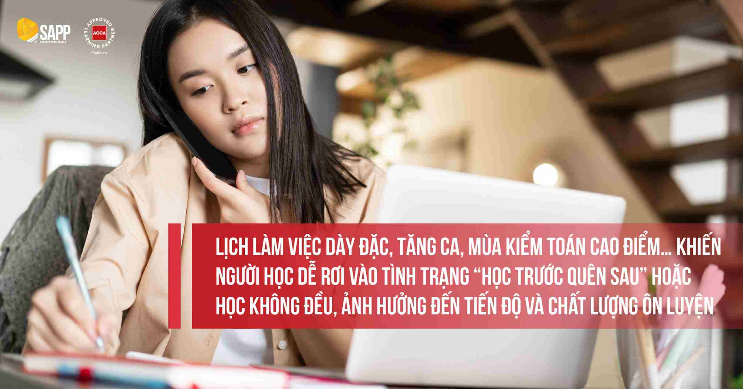 Nên học ACCA khi nào? Hạn chế của việc học ACCA khi đang đi làm 