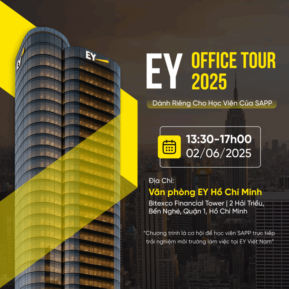 Sự kiện EY Office Tour với sự kết hợp của SAPP Academy và EY Vietnam