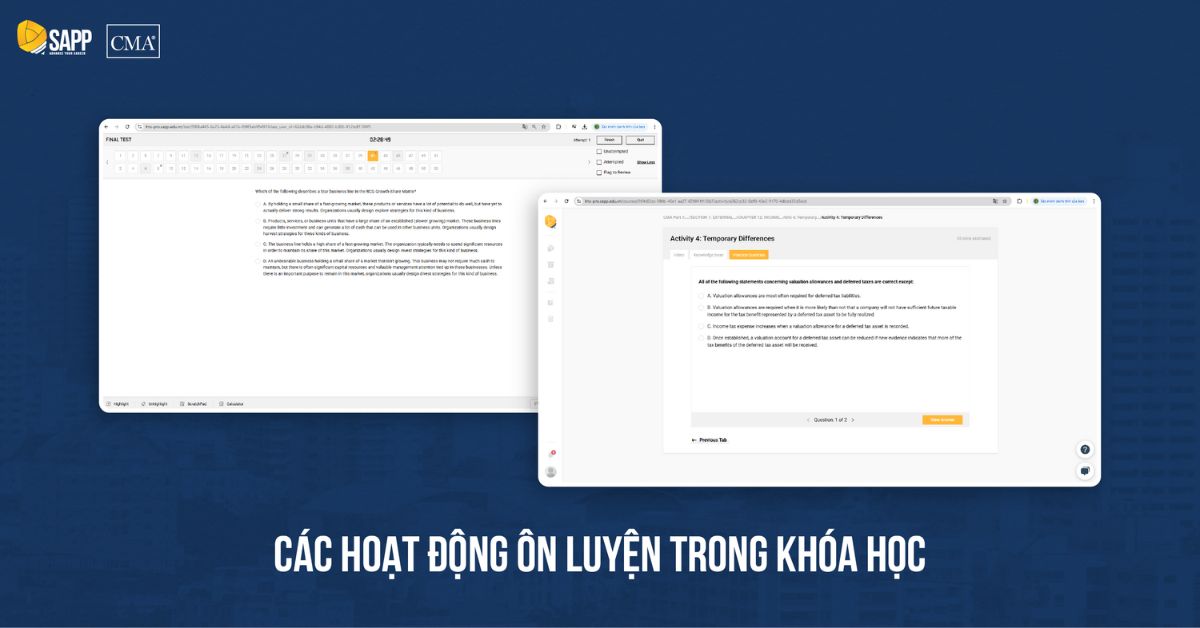 Hoạt động ôn luyện