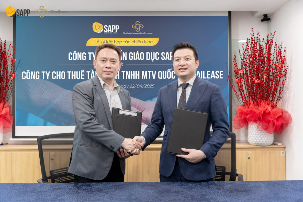 Lễ ký kết Thỏa thuận Hợp tác giữa SAPP Academy và Chailease tại Hồ Chí Minh