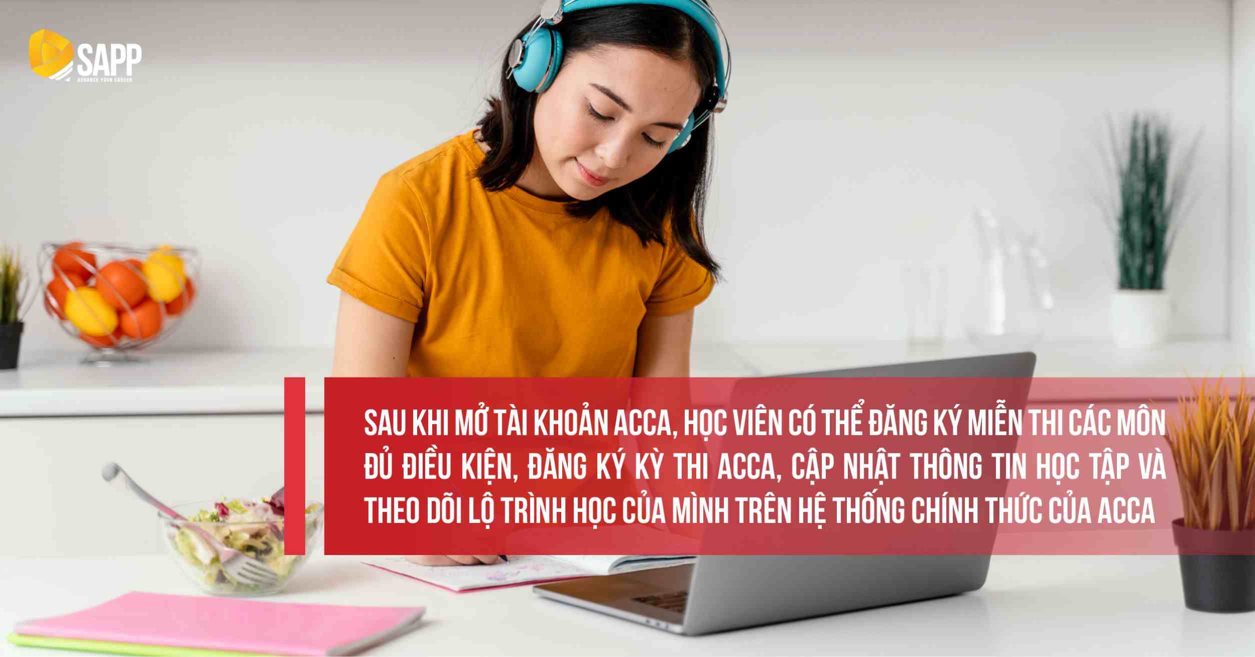 Những lợi ích từ việc mở tài khoản ACCA 