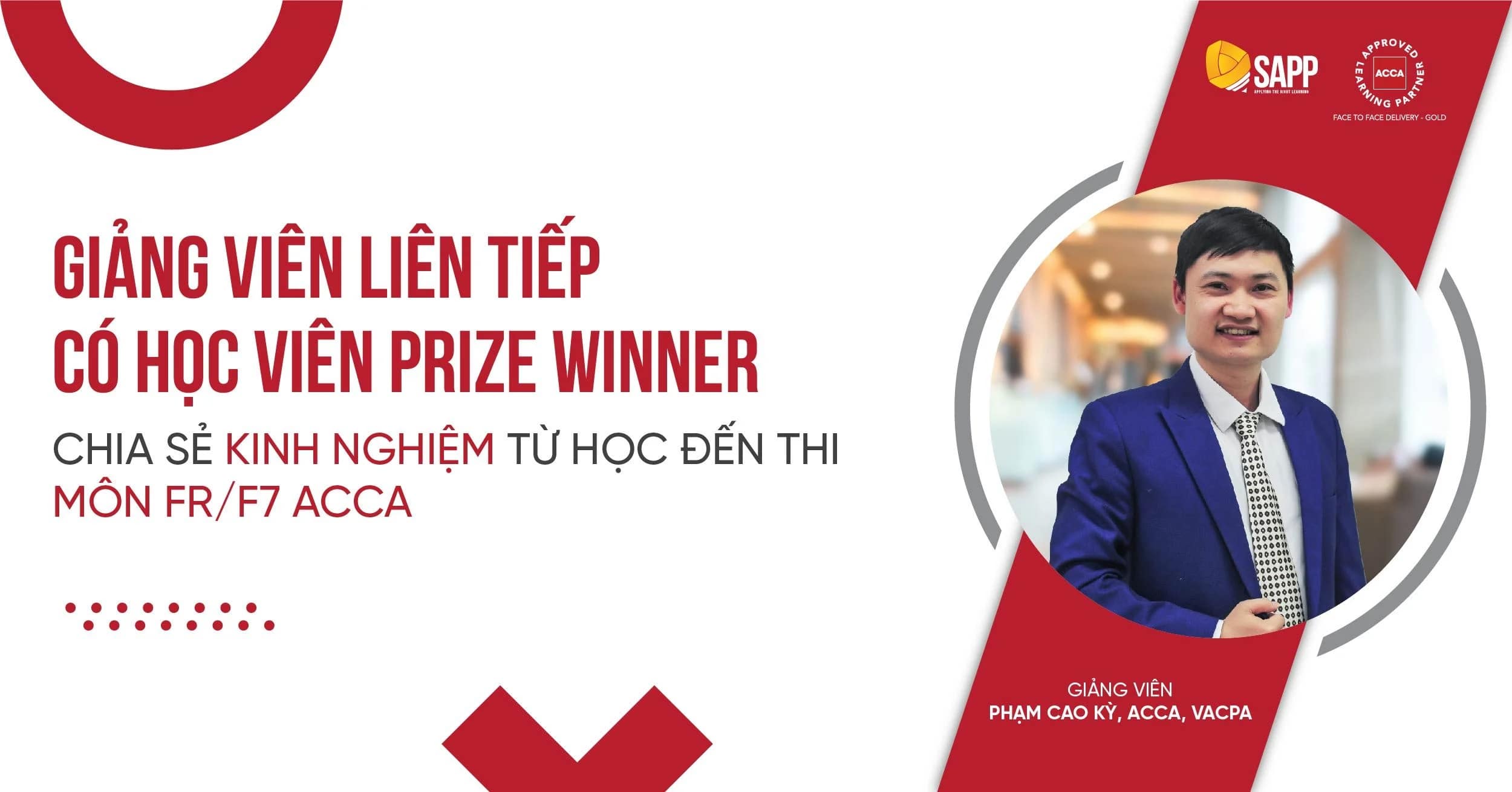 Phỏng vấn giảng viên f7 ACCA