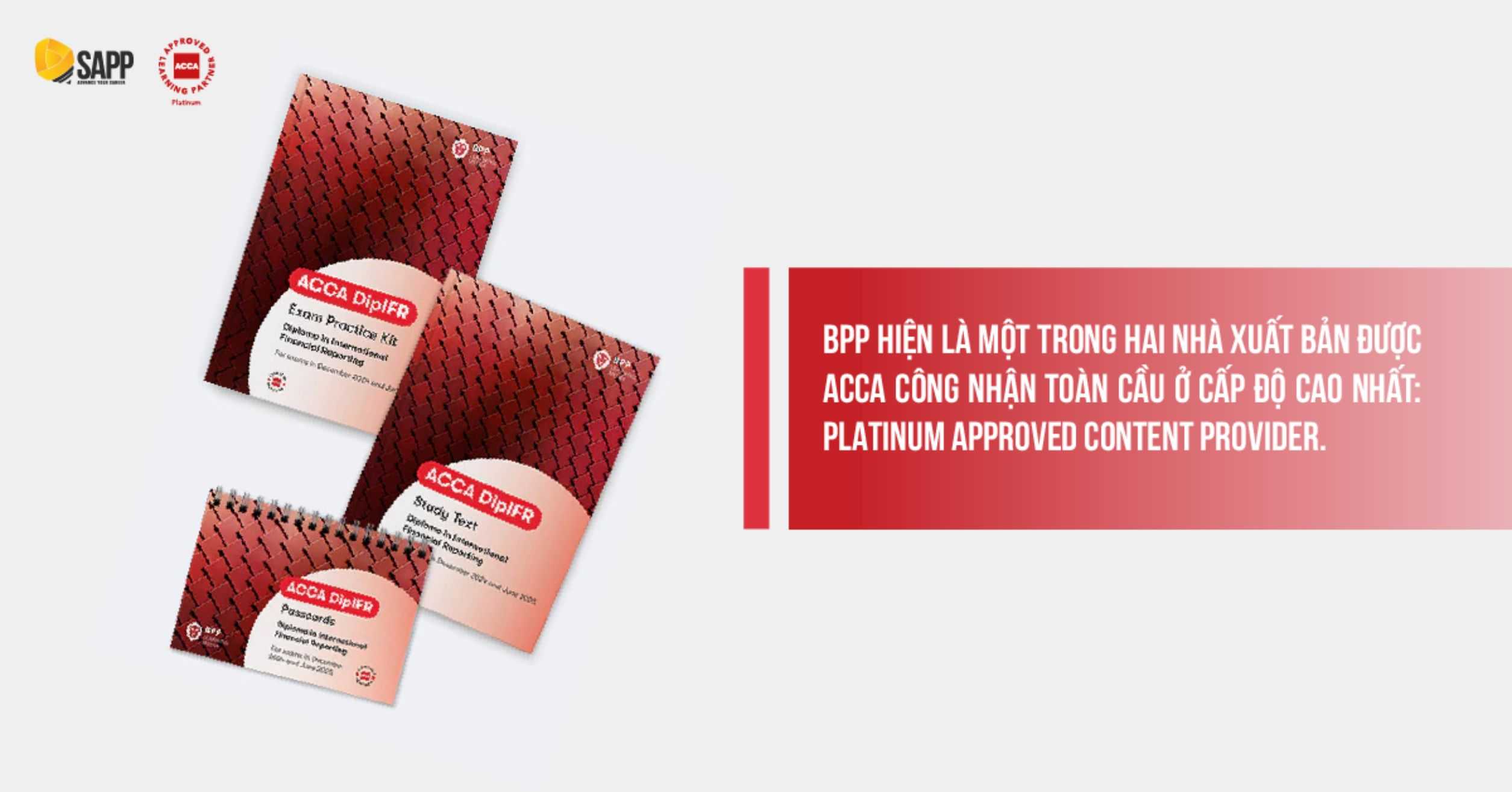 ACCA BPP là giáo trình được công nhận toàn cầu 
