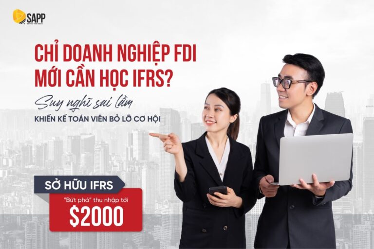 Kế toán ở tất cả loại hình kinh doanh đều nên học IFRS