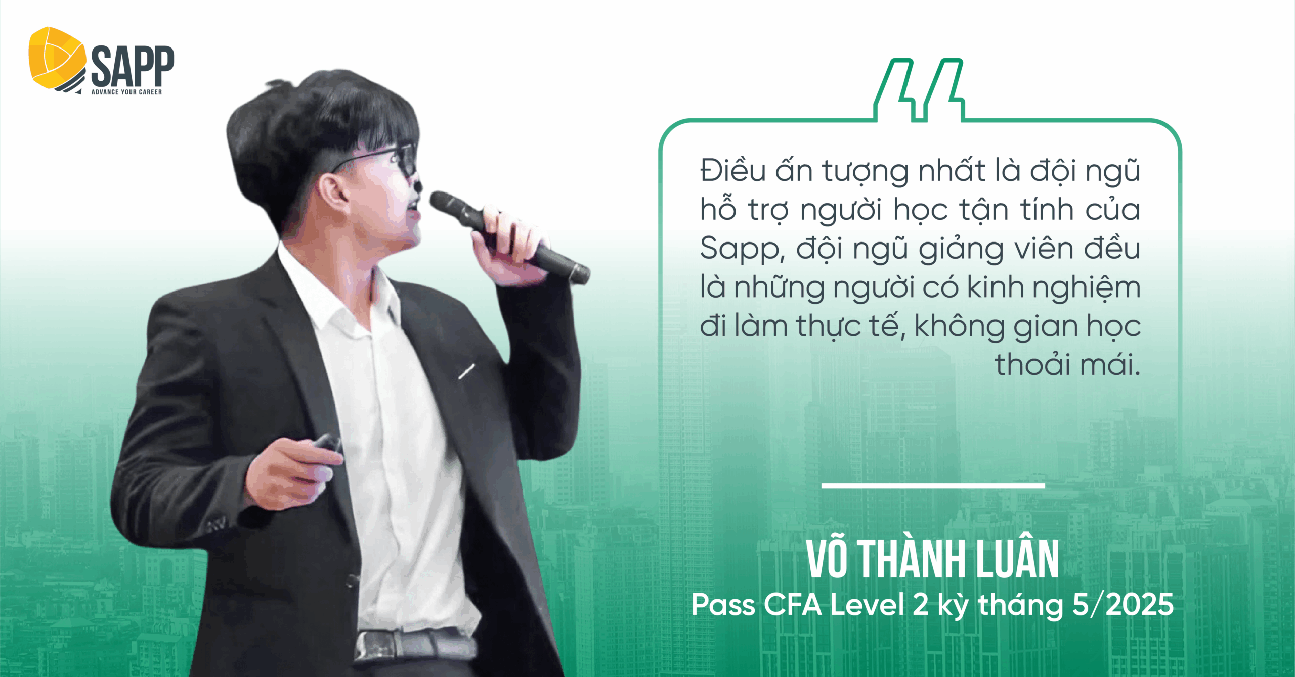 Võ Thành Luân nói về SAPP