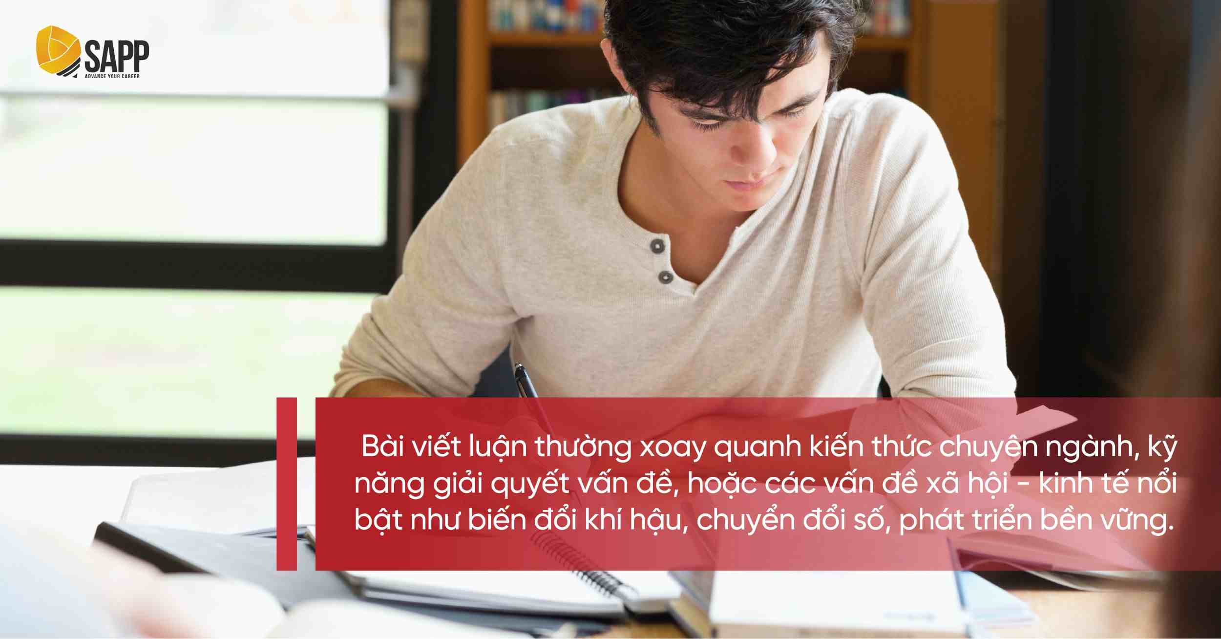 Chủ đề bài viết luận cho vòng thi tuyển Intern Big4 Chủ đề bài viết luận cho vòng thi tuyển Intern Big4