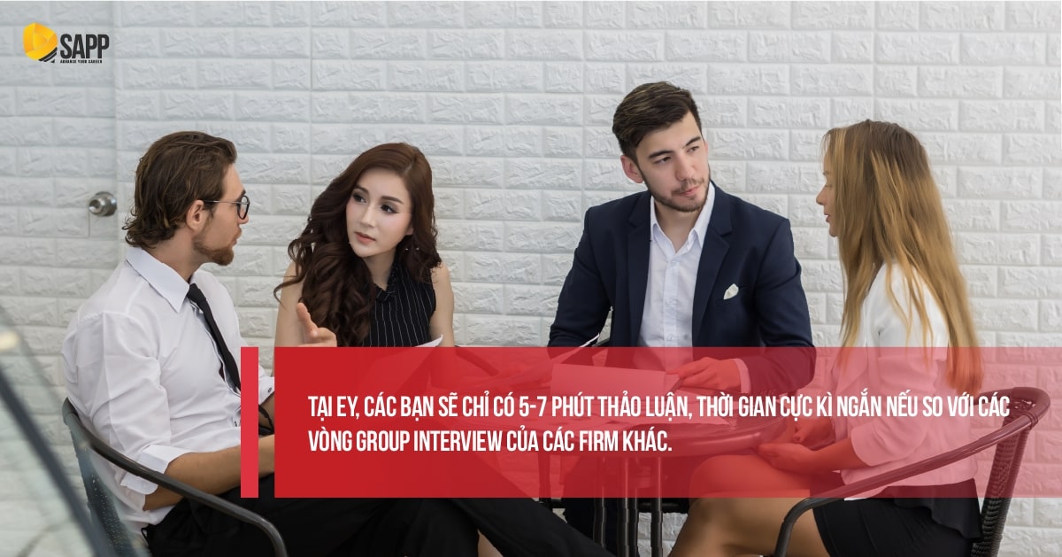 Thời gian phỏng vấn Group Interview Big4 EY 