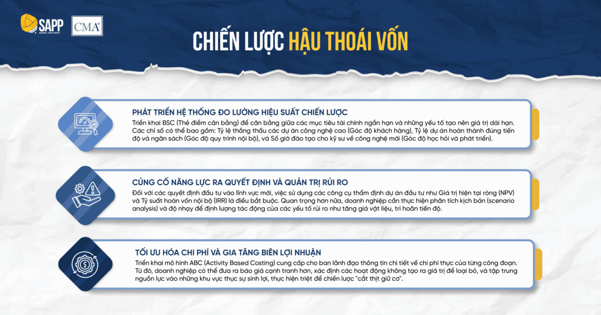 Chiến lược hậu thoái vốn