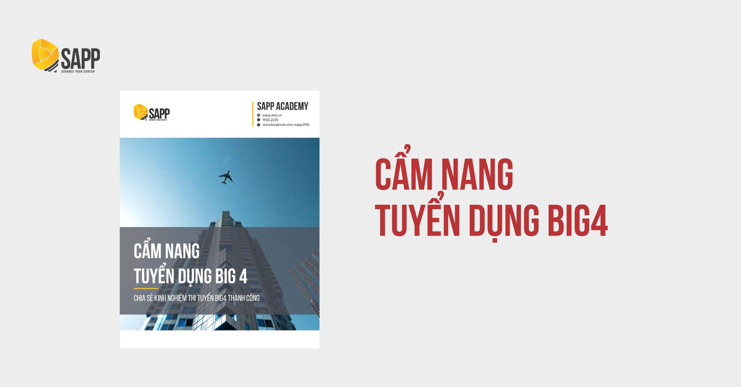 Đề thi Big4 - Cẩm nang tuyển dụng 