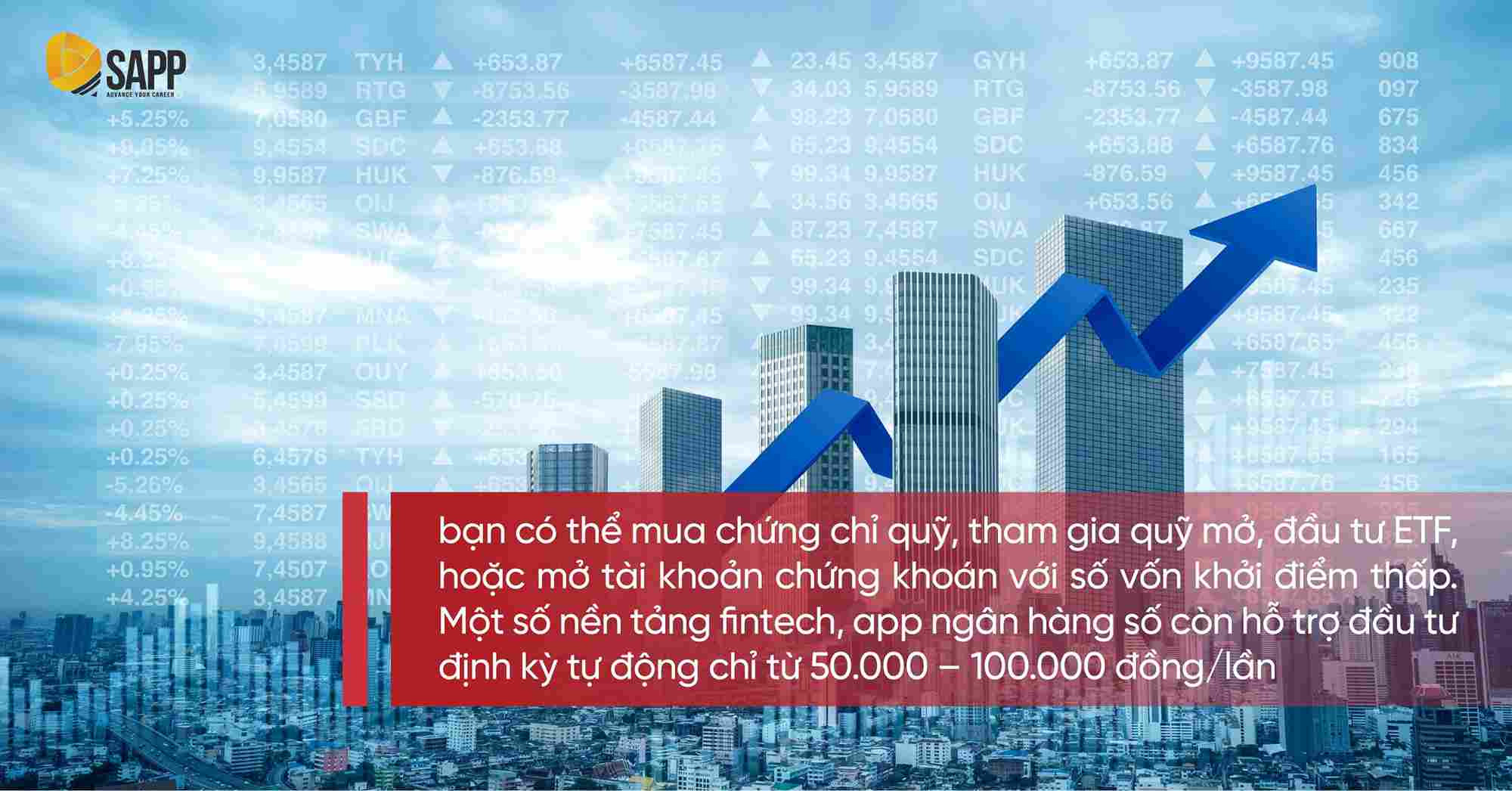 Nên bắt đầu từ số vốn đầu tư nhỏ khi học Tài chính cơ bản 