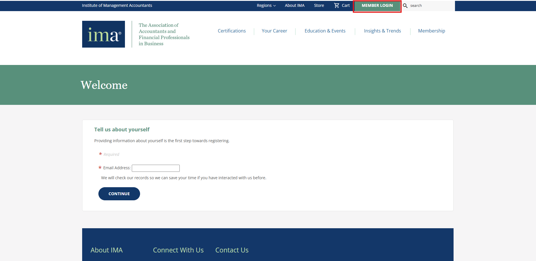 Đăng ký tài khoản thành viên IMA