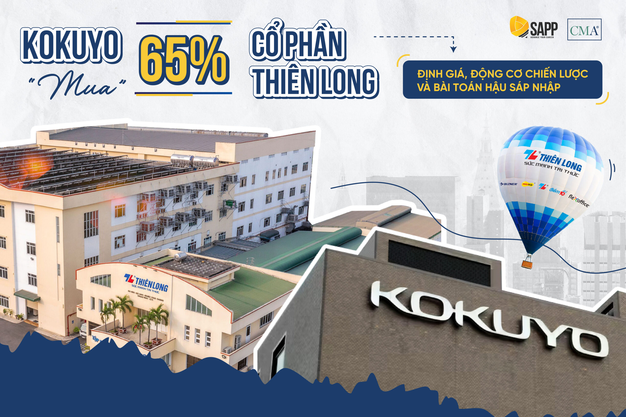 Kokuyo “Mua” 65% Cổ Phần Thiên Long