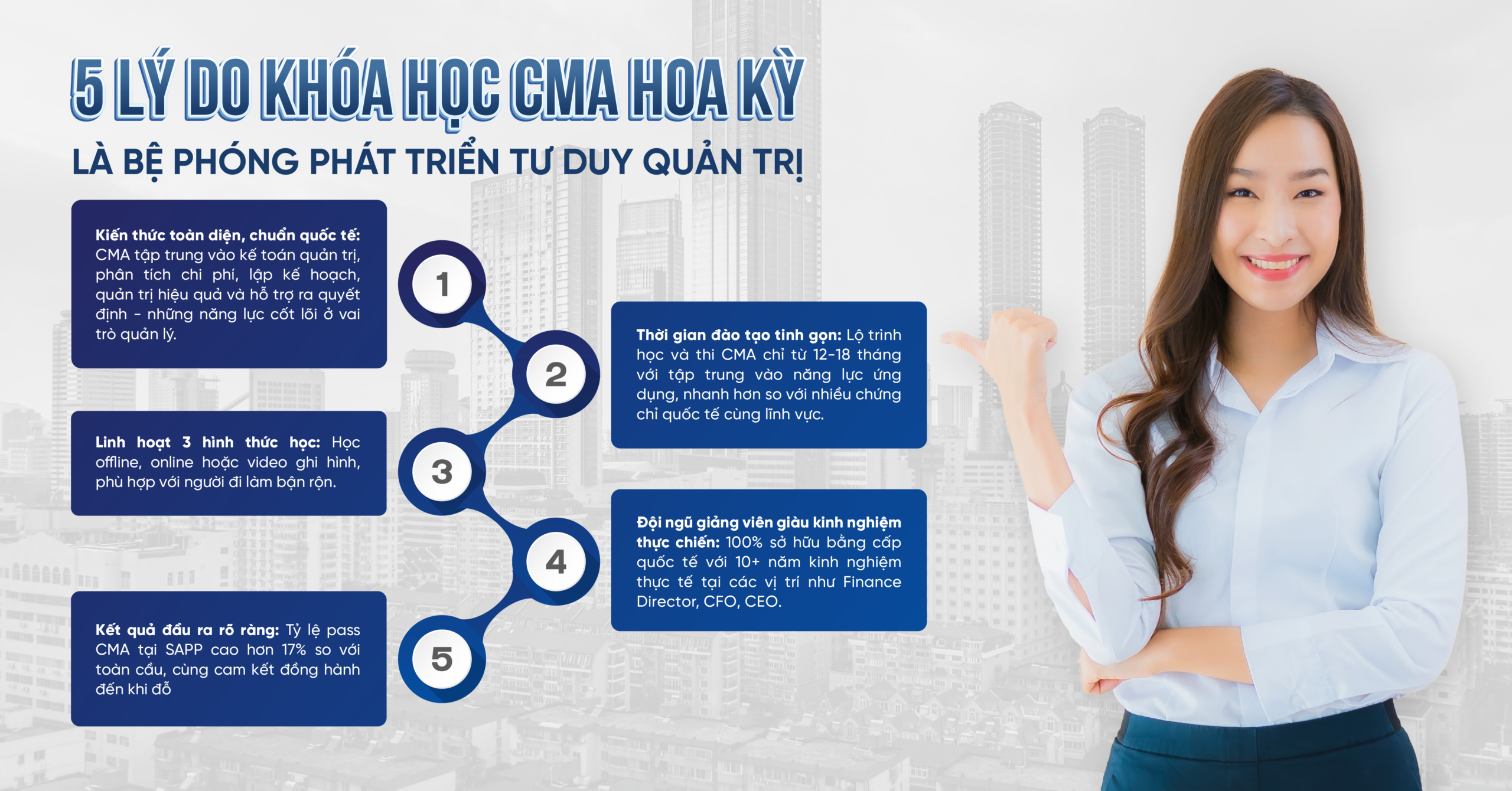 5 lý do nên đầu tư nghiêm túc cho CMA Hoa Kỳ