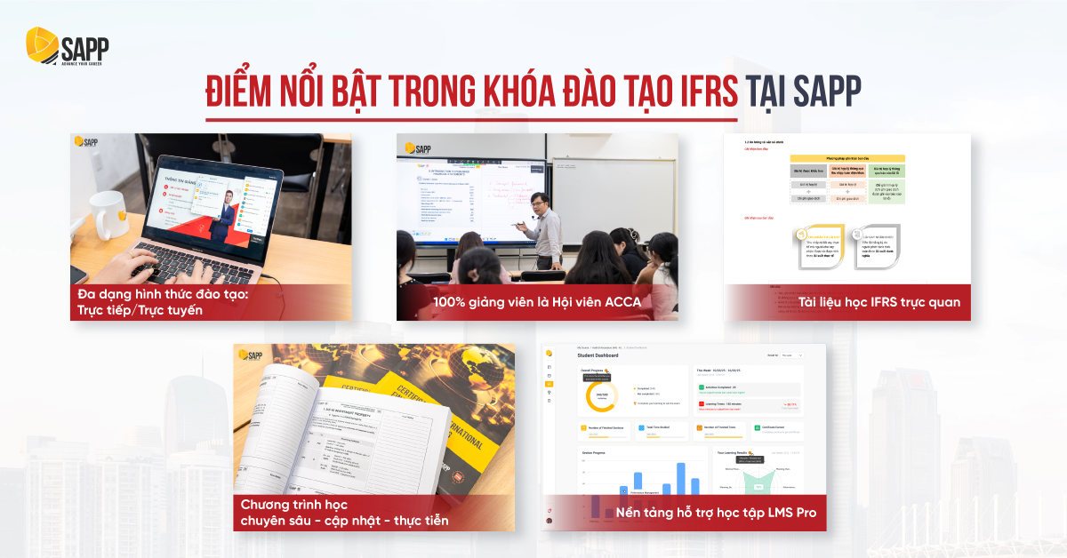 Khám phá ngay 05 điểm nổi bật của chương trình đào tạo IFRS tại SAPP