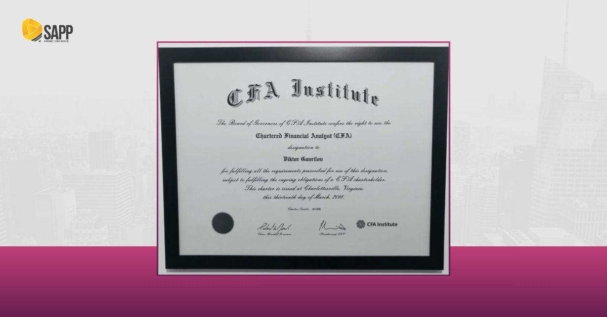 Chứng chỉ CFA dành cho CFO