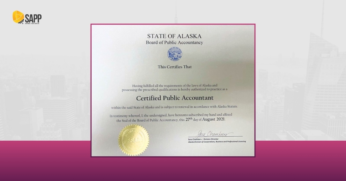 Chứng chỉ CPA dành cho CFO 