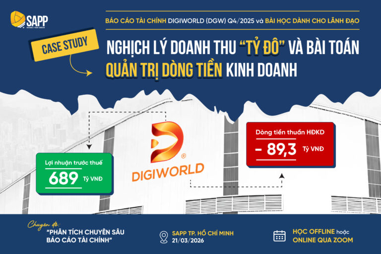 Nghịch lý doanh thu "tỷ đô" và bài toán quản trị dòng tiền kinh doanh