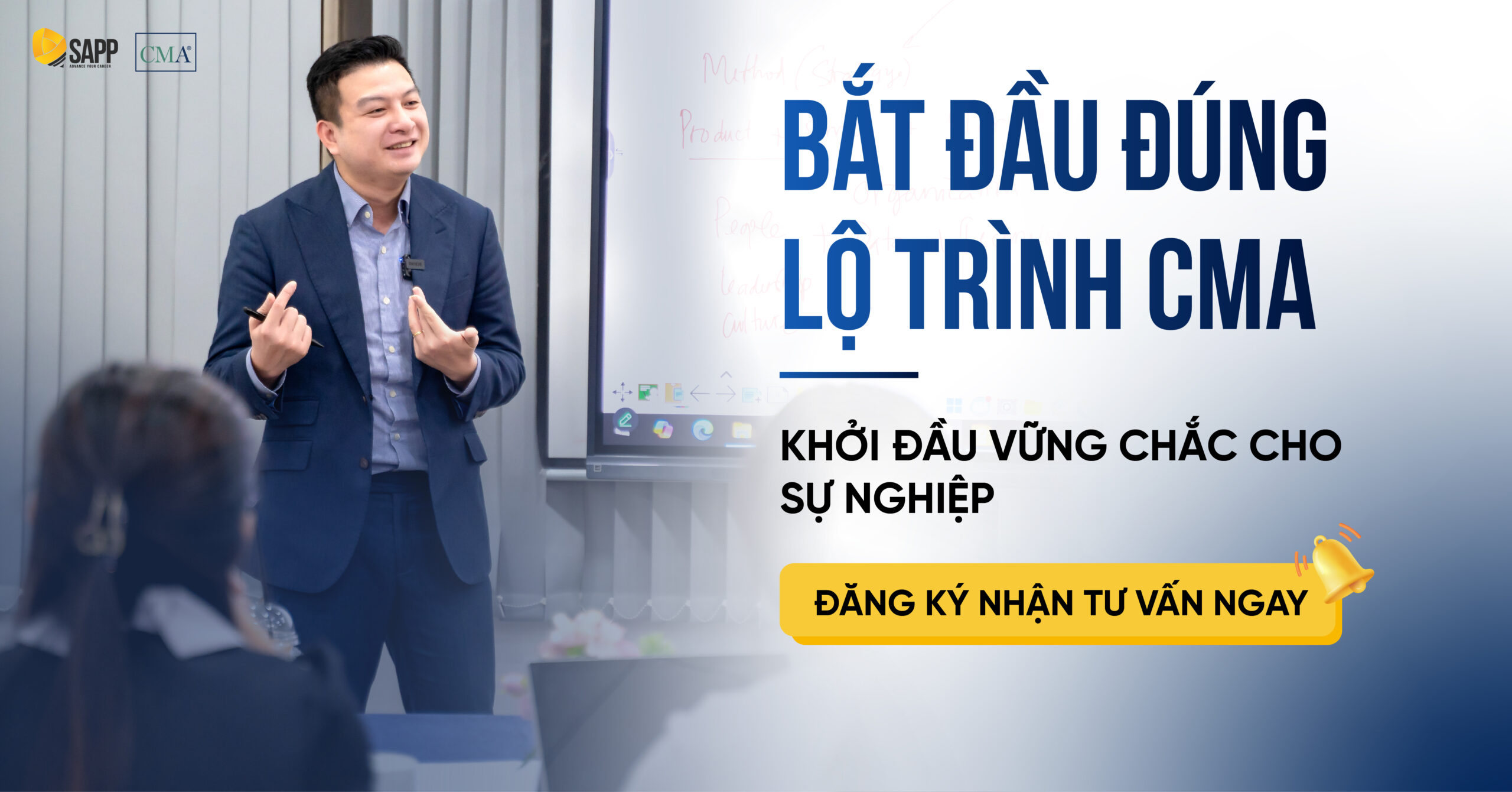 Bắt đầu đúng lộ trình CMA