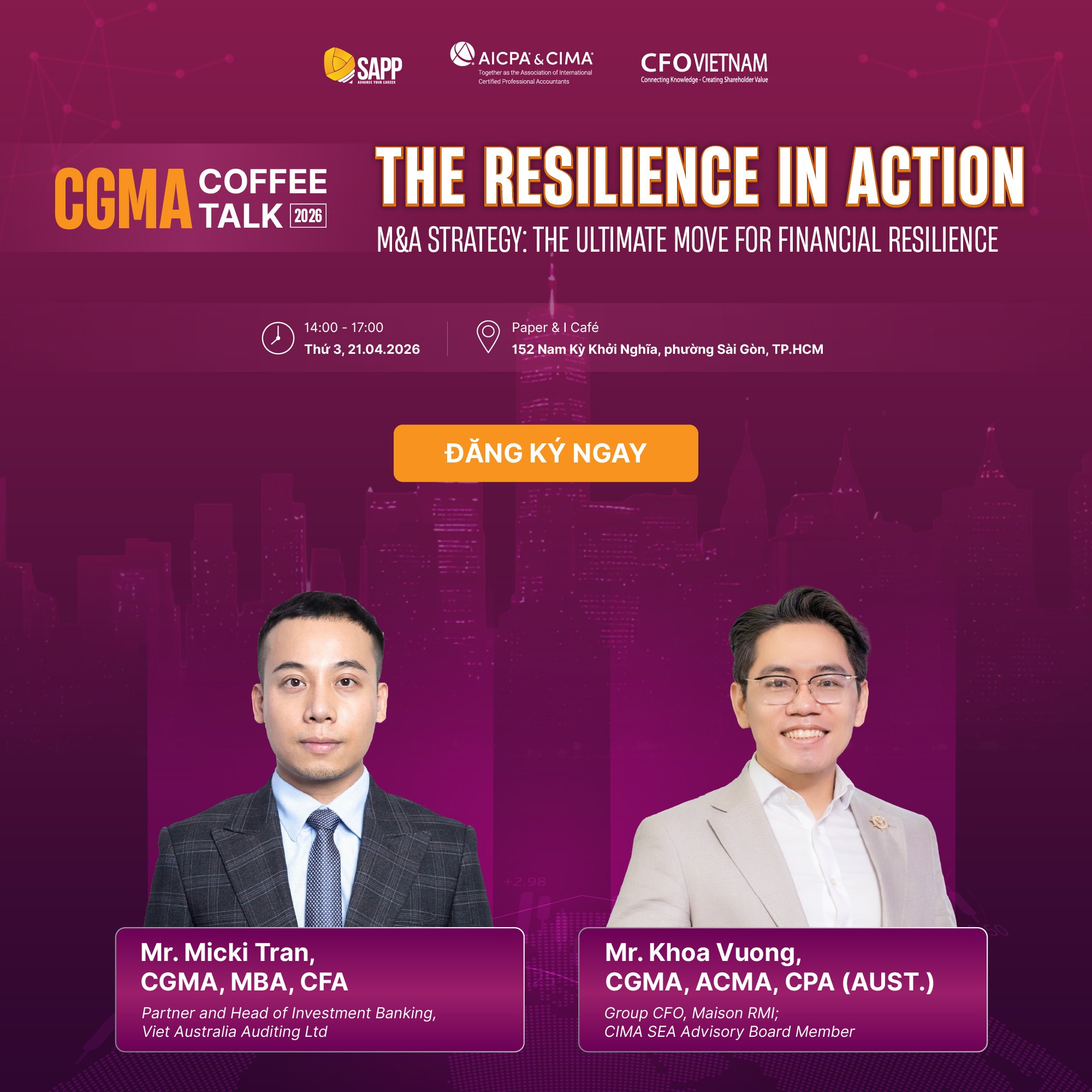 CGMA Coffee Talk 2026: The Resilience in Action