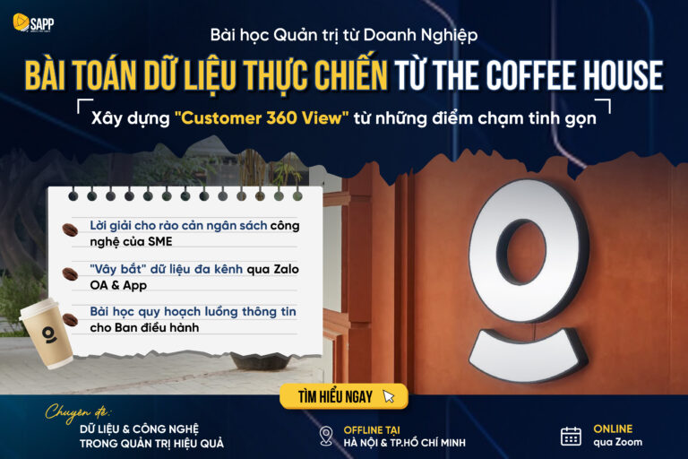 Bài toán dữ liệu thực chiến từ The Coffee House