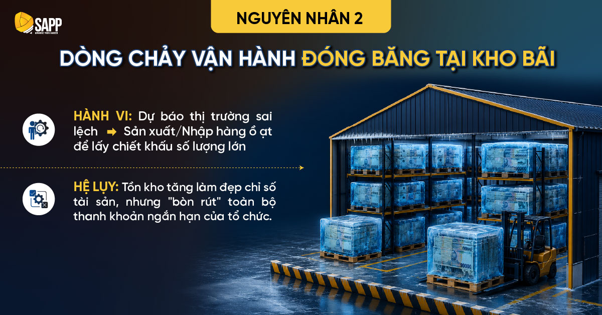 Dòng Chảy Vận Hành Đóng Băng Tại Kho Bãi