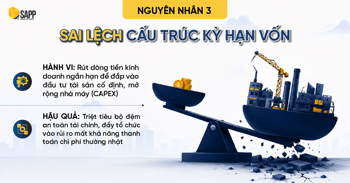 Sai Lệch Cấu Trúc Kỳ Hạn Vốn
