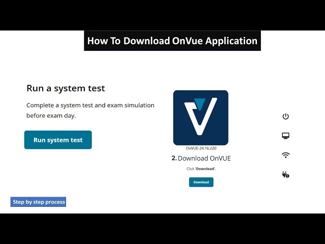 Tải phần mềm OnVUE của Pearson VUE và chạy System Check đầy đủ trên đúng thiết bị và đường mạng sẽ dùng vào ngày thi Tải phần mềm OnVUE của Pearson VUE và chạy System Check đầy đủ trên đúng thiết bị và đường mạng sẽ dùng vào ngày thi