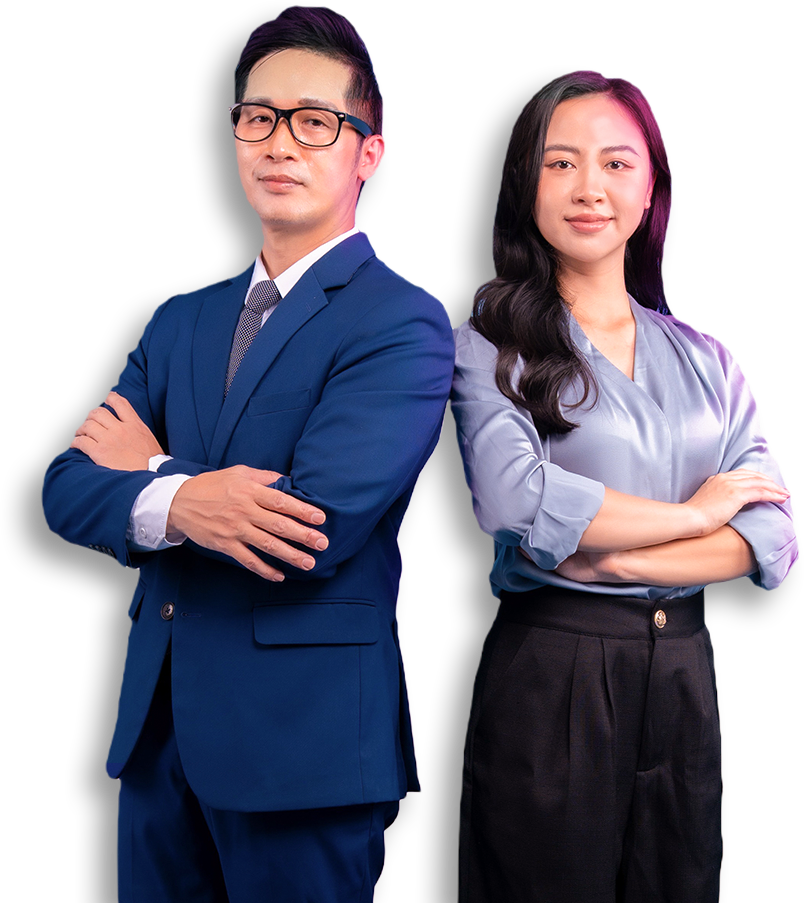 Hai Lãnh đạo Tài chính — chân dung CFO nam và nữ