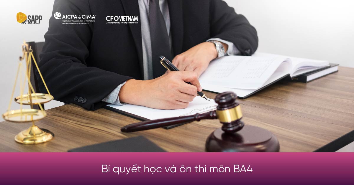 Bí quyết học và ôn thi môn BA4 Bí quyết học và ôn thi môn BA4
