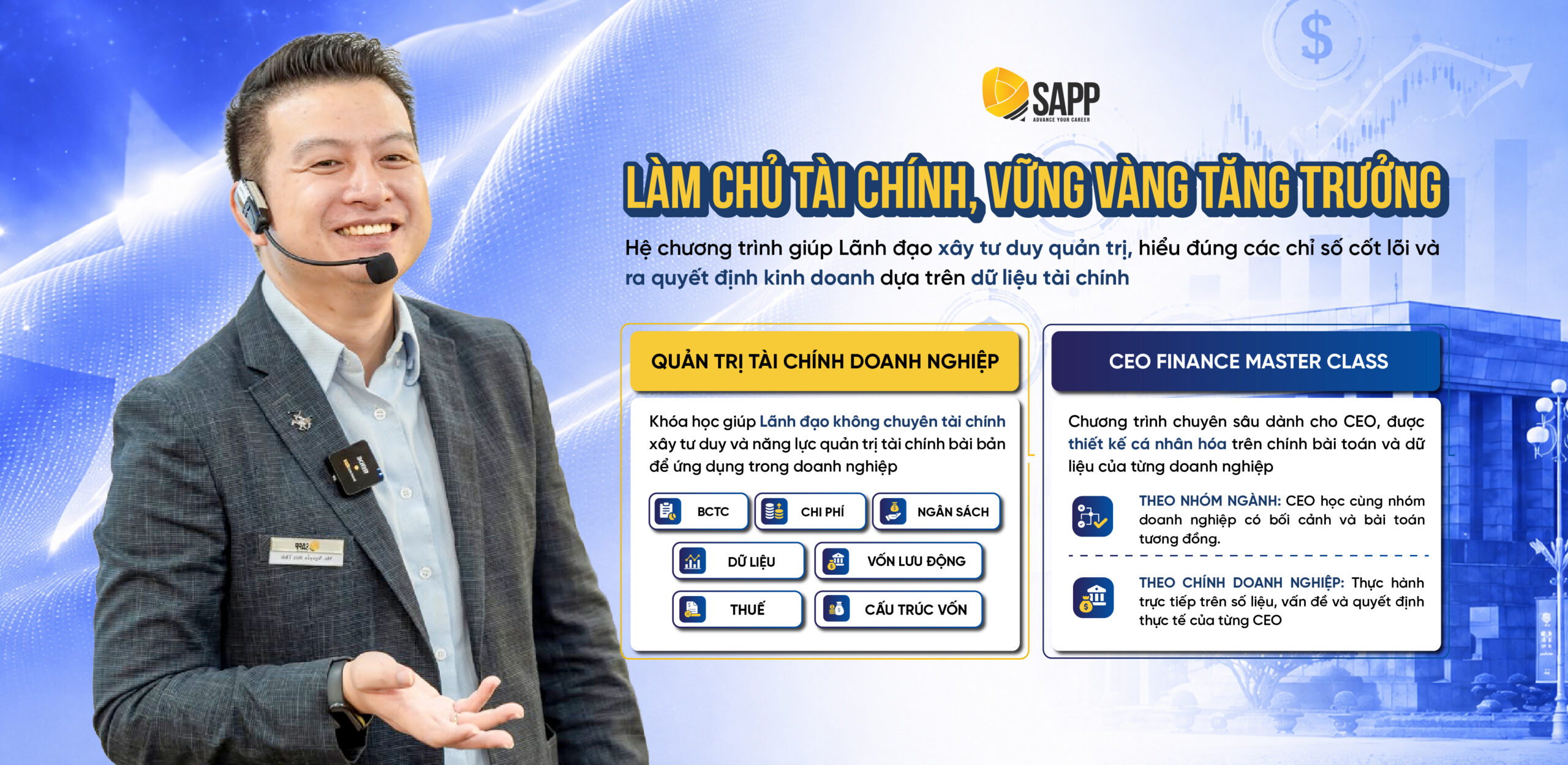 Khóa học "Quản Trị Tài Chính Doanh Nghiệp" dành cho Chủ Doanh Nghiệp