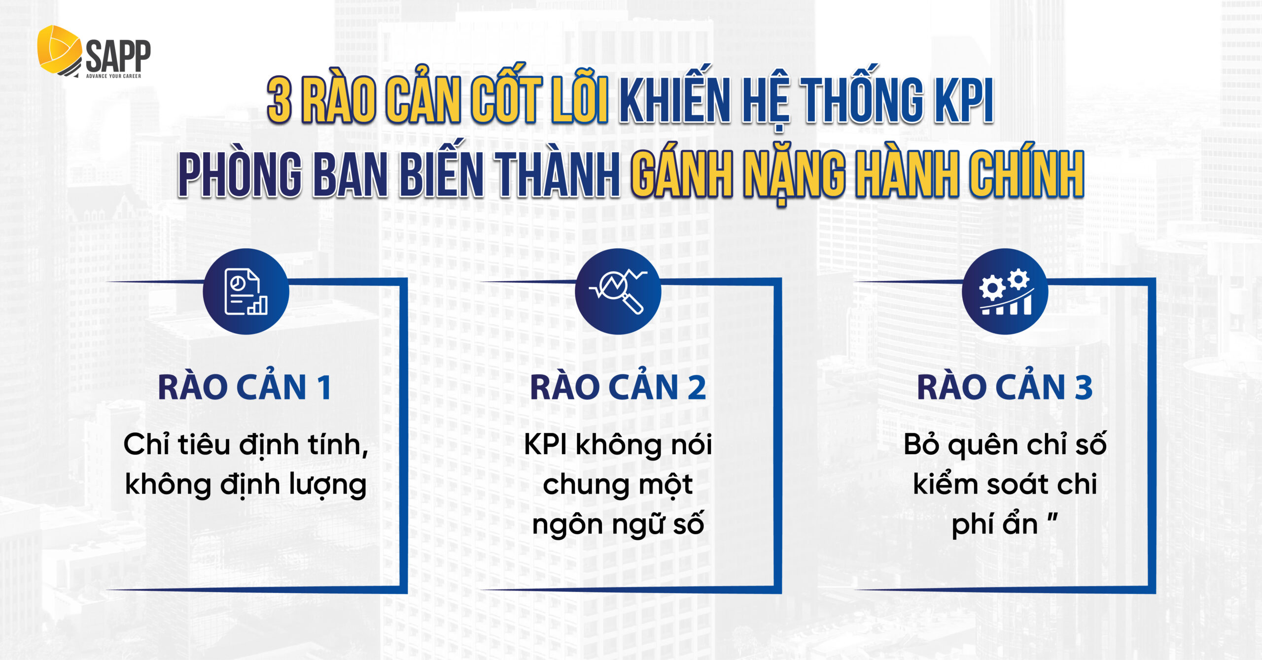 3 rào cản cốt lõi khiến hệ thống KPI phòng ban biến thành gánh nặng hành chính