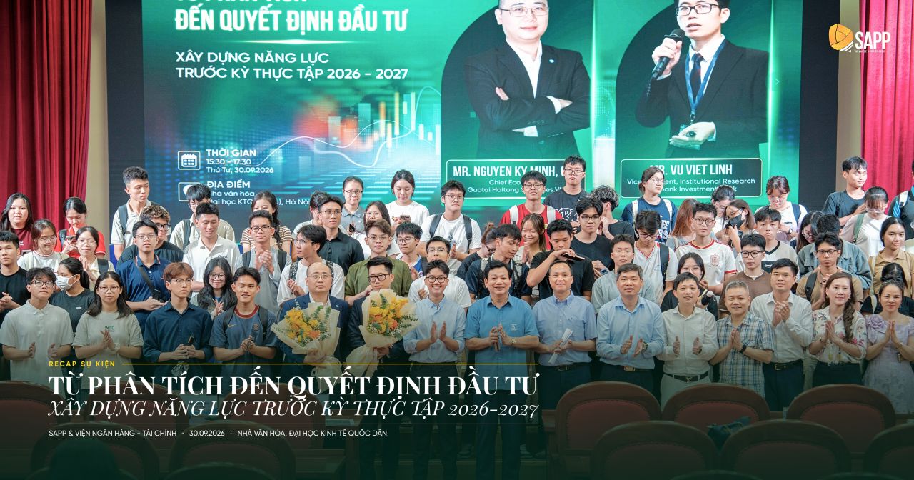 Ông Đỗ Tuấn Minh, Trưởng phòng QHĐT, SAPP Academy tham dự chương trình